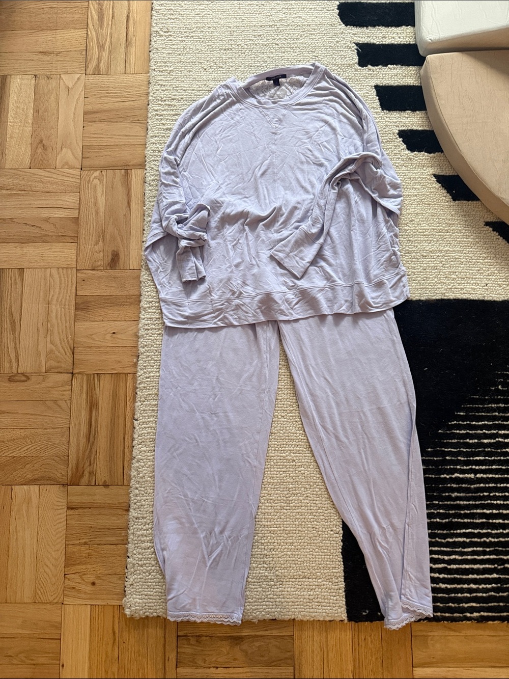 Soft Lavender Women's Lounge Pajama Set
